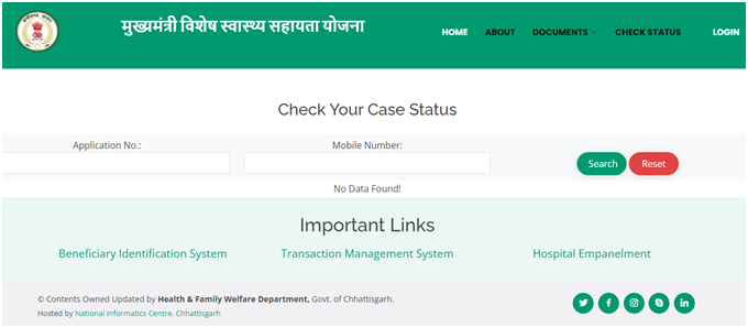 Mukhyamantri Vishesh Swasthya Sahayata Yojana